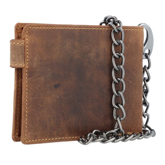 Greenburry Portafoglio vintage in pelle 12 cm