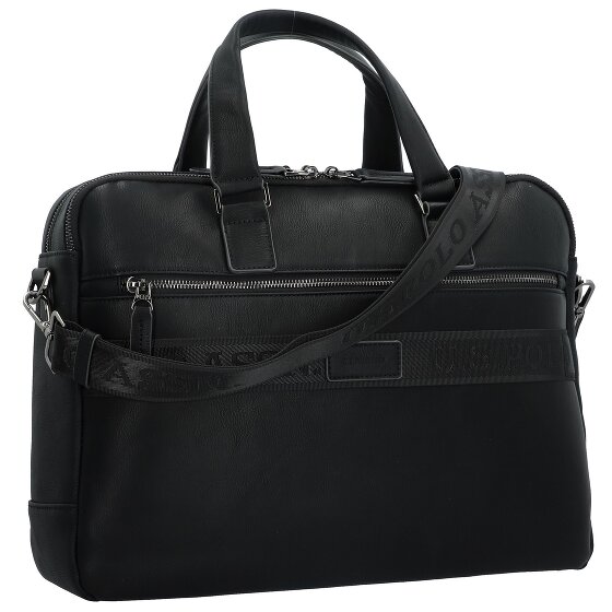 U.S. Polo Assn. Cambridge Cartella in pelle 45 cm Scomparto per laptop