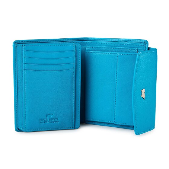 Braun Büffel Joy Portafoglio Protezione RFID Pelle 12 cm