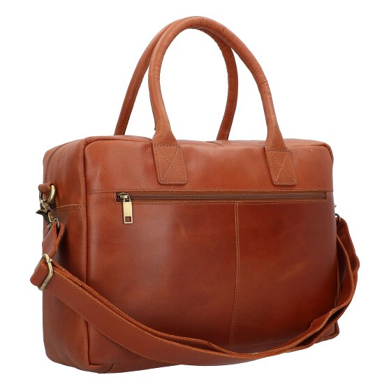 Burkely Cartella Mitch vintage in pelle 39 cm Scomparto per laptop