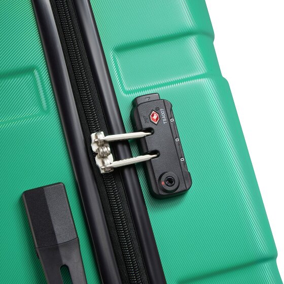 Delsey Paris x Set di valigie a 4 ruote United Colors of Benetton Now Hardside 3 pezzi con piega elastica