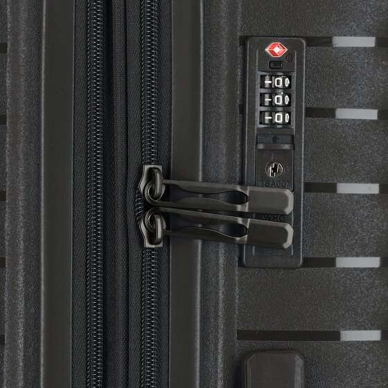 d&n Travel Line 4500 4 ruote Set di valigie 3 pezzi con piega di espansione d&n Travel Line 4500 4 ruote Set di valigie 3 pezzi con piega di espansione