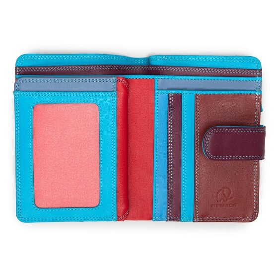 Mywalit Portafoglio a scatto medio in pelle 13 cm