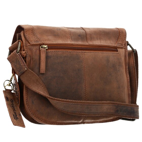 Greenland Nature Montenegro Borsa a tracolla in pelle 27 cm