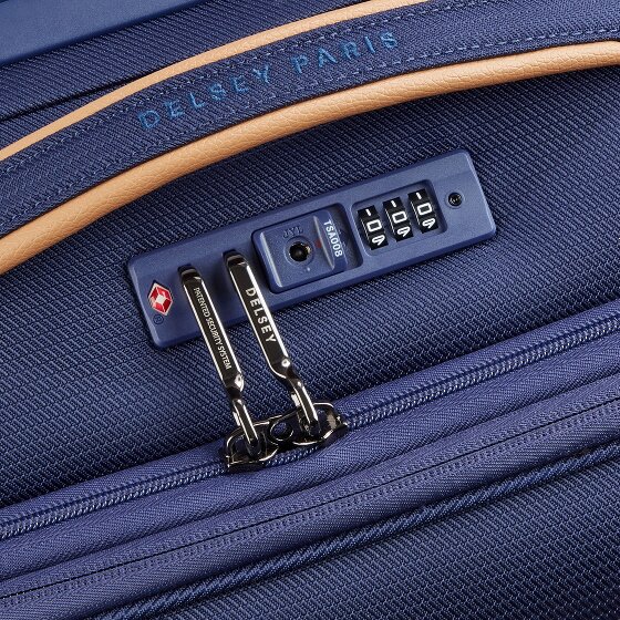 Delsey Paris Montmartre 3 4 ruote Carrello della cabina 55 cm con piega di espansione