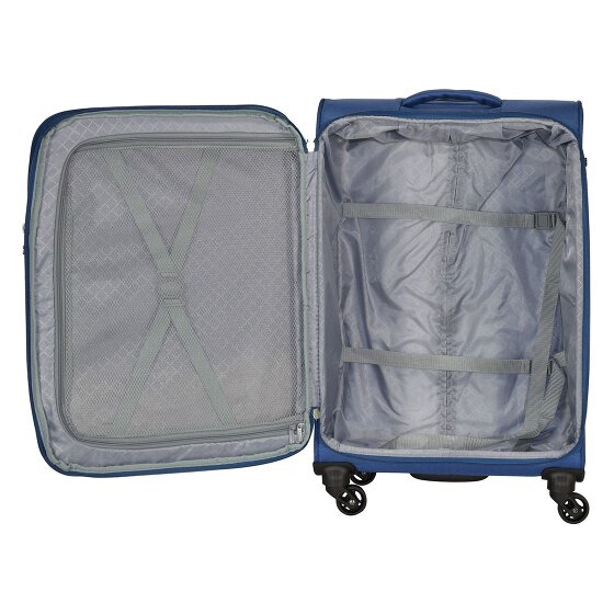 d&n Travel Line 6400 Set di valigie a 2-4 rulli 3 pezzi.
