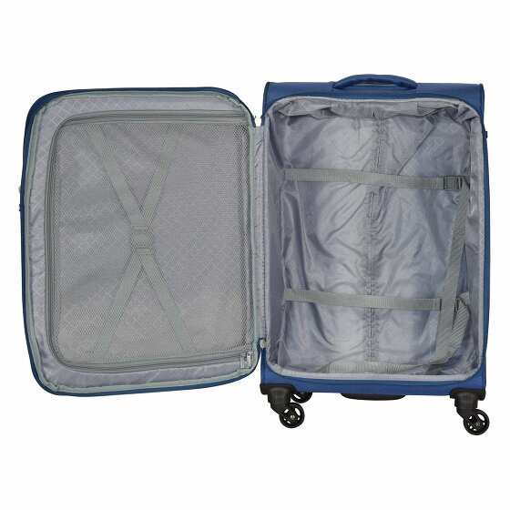 d&n Travel Line 6400 Set di valigie a 2-4 rulli 3 pezzi.