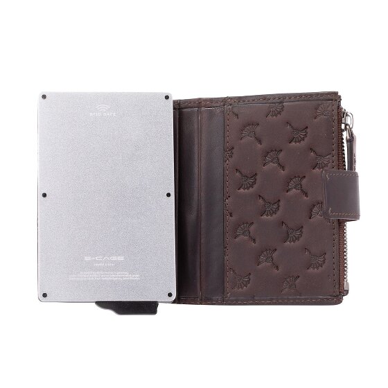 Joop! cerratano Portafoglio Protezione RFID Vera Pelle 10.5 cm