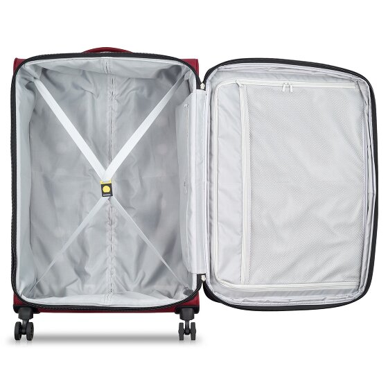 Delsey Paris Pin Up 6 4 ruote Carrello 79 cm con piega di espansione