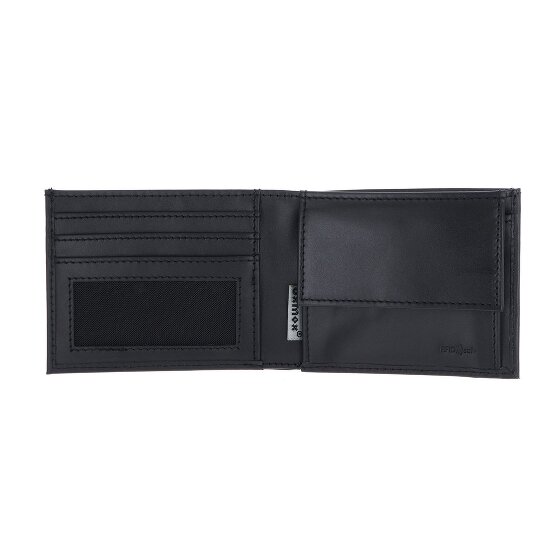 oxmox Leather Portafoglio Protezione RFID Vera Pelle 11 cm