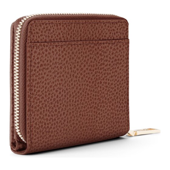 Lazarotti Portafoglio Bologna in pelle, medio, con chiusura a zip perimetrale, 10 cm