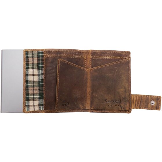 SecWal SecWal 2 Custodia per carte di credito Portafoglio RFID in pelle 9 cm SecWal SecWal 2 Custodia per carte di credito Portafoglio RFID in pelle 9 cm