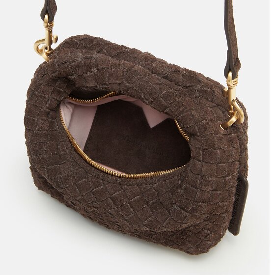 LES VISIONNAIRES Greta Micro weave Borsetta Pelle 20 cm