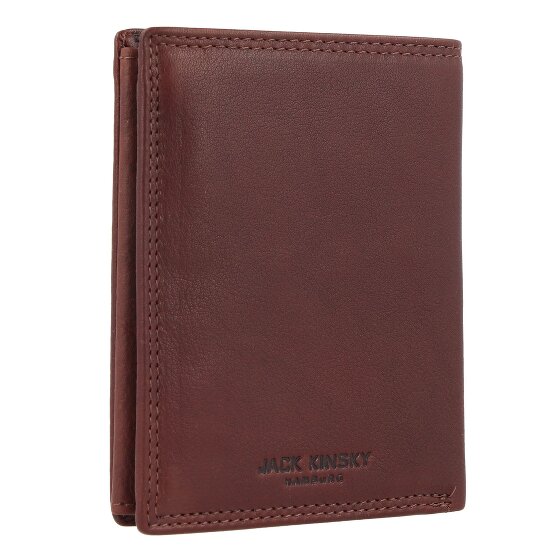 Jack Kinsky Portafoglio Protezione RFID Pelle 12 cm