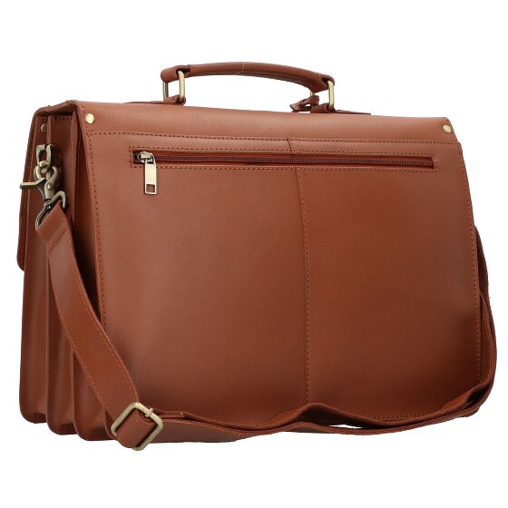 Burkely Cartella Dean vintage in pelle 38 cm