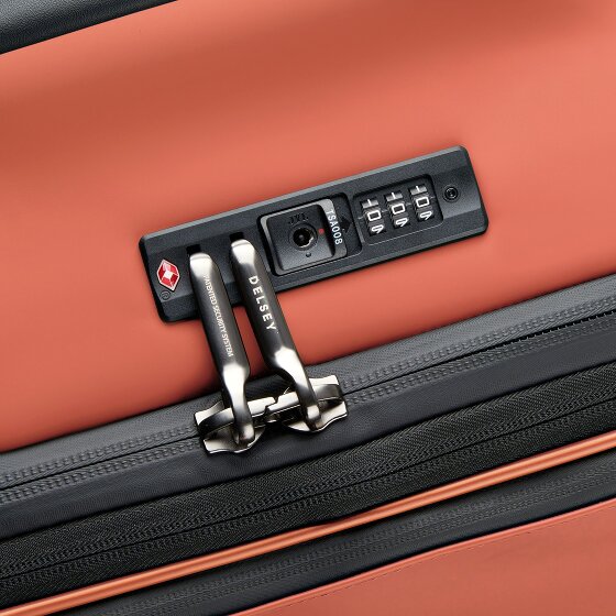 Delsey Paris Turenne Soft 4 ruote Carrello 68 cm con piega di espansione