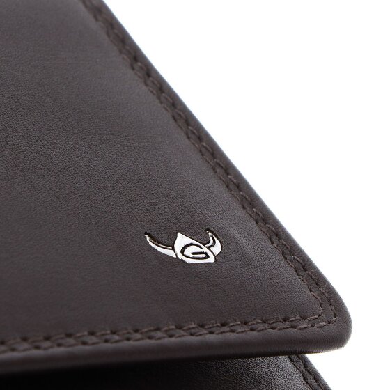 Golden Head Polo Portafoglio Protezione RFID Vera Pelle 14 cm