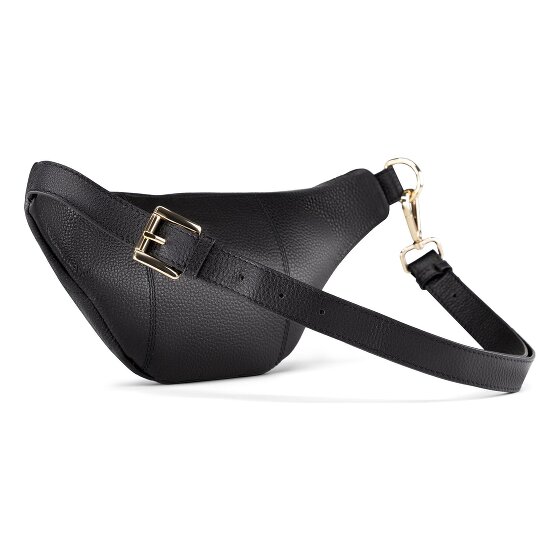 Lazarotti Bologna Borsa da cintura con doppia zip Crossbody in pelle 25 cm
