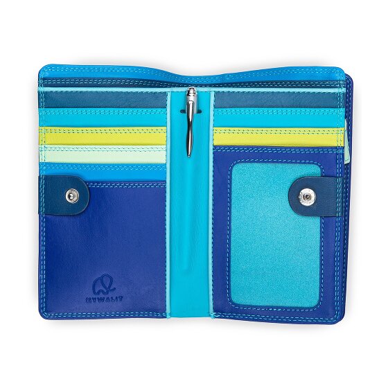 Mywalit Portafoglio Protezione RFID Vera Pelle 8 cm