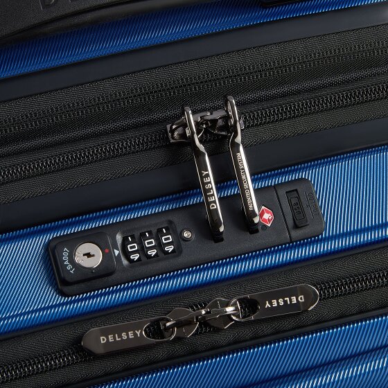 Delsey Paris Shadow 5.0 Trolley da cabina a 4 ruote Scomparto per laptop da 55 cm con piega a espansione