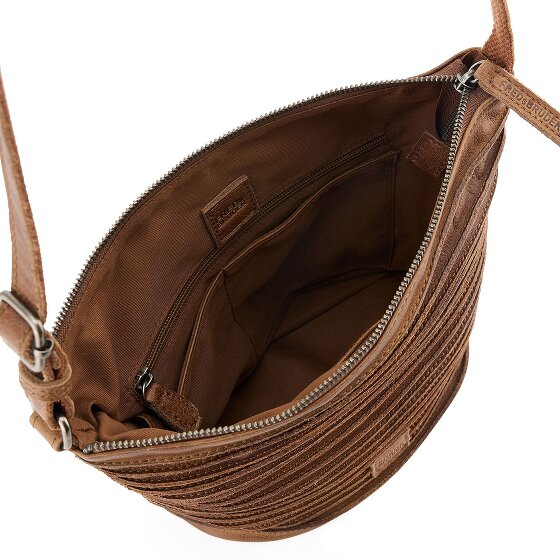 FredsBruder Riffelinchen Borsa a tracolla Vera Pelle 23 cm