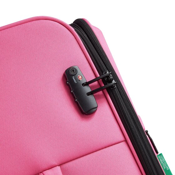 Delsey Paris x United Colors of Benetton BE Trolley a 4 ruote L 76 cm con piega elastica