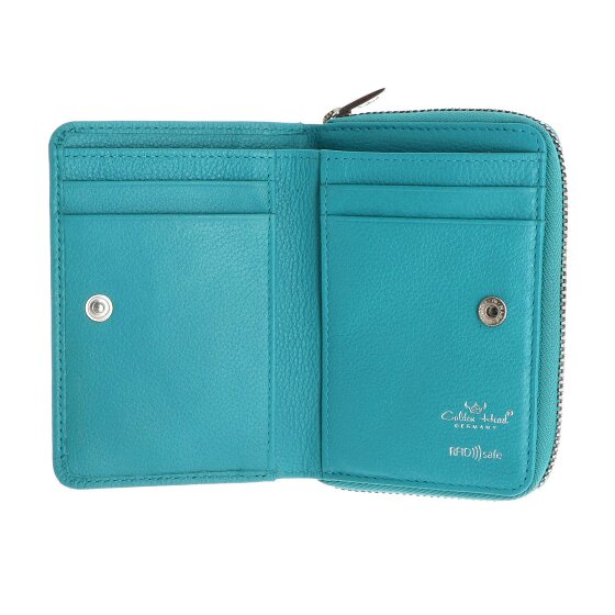 Golden Head Madrid Portafoglio Protezione RFID Vera Pelle 11.5 cm