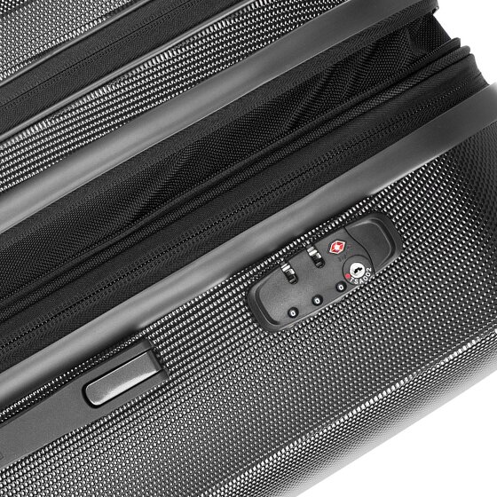 Heys Vantage 4 ruote Set di valigie 3 pezzi con piega di espansione