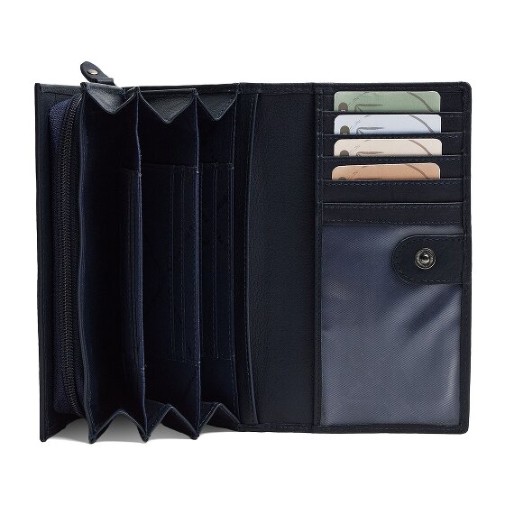 The Chesterfield Brand Valetta Portafoglio Protezione RFID Vera Pelle 18 cm
