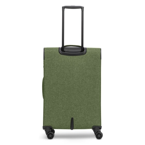 Redolz Essentials 12 THREE SET 4 ruote Set di valigie 3 pezzi con piega di espansione