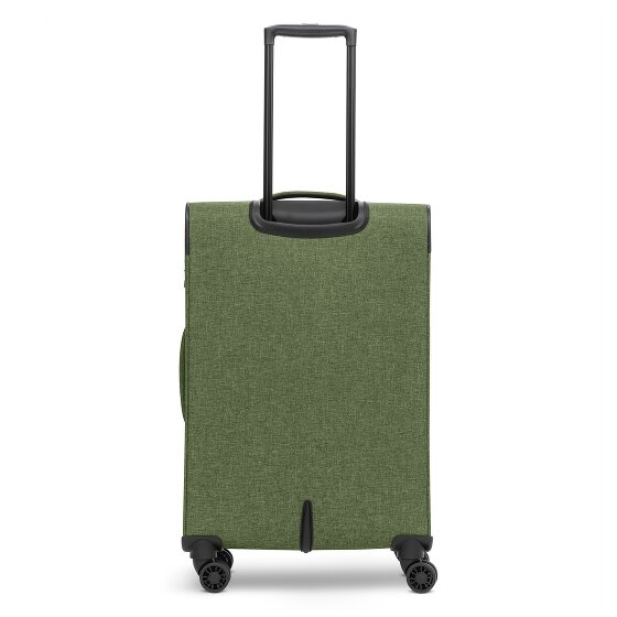 Redolz Essentials 12 THREE SET 4 ruote Set di valigie 3 pezzi con piega di espansione