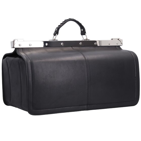 Greenland Nature Astuccio medico in nappa nera 48 cm