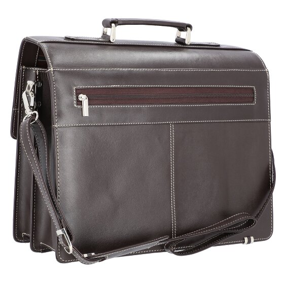 Alassio Cartella Monaco in pelle 38 cm scomparto per laptop