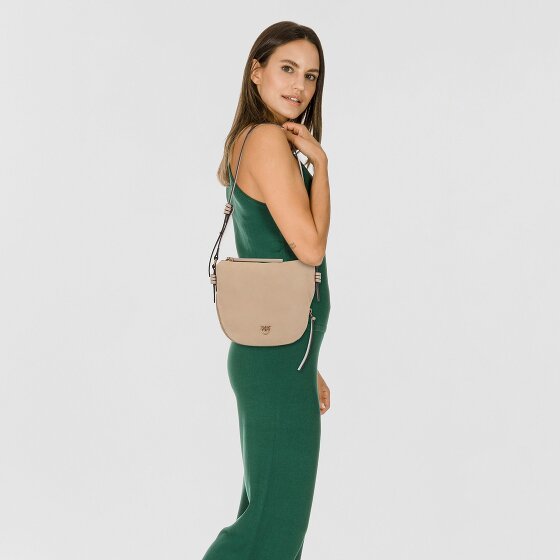 PINKO Zip Around Borsa a tracolla Pelle 28 cm