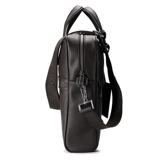 Boss Zair Valigetta Pelle 40 cm Scomparto per laptop