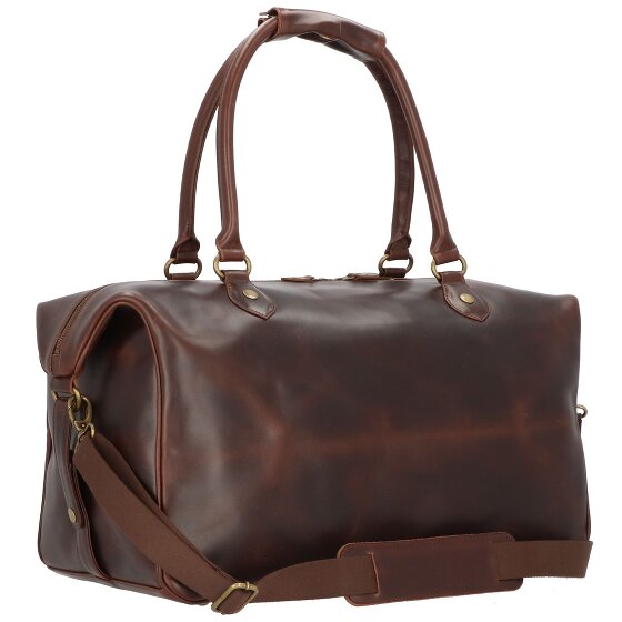 Buckle & Seam Borsa da viaggio Linwood in pelle 50 cm