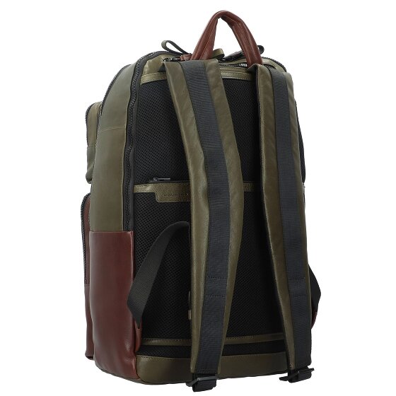 Piquadro Harper Zaino in pelle 48 cm Scomparto per computer portatile