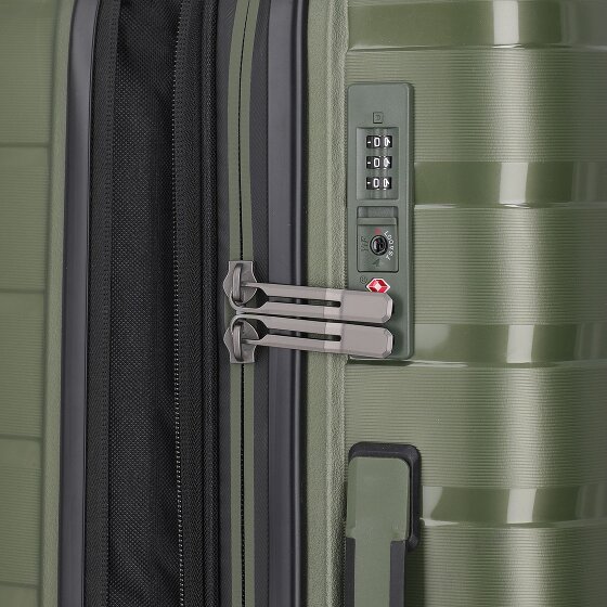 Travelite Air Base 4 ruote Set di valigie 3 pezzi espandibile