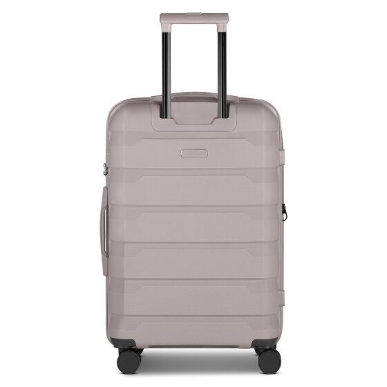 d&n South Dakota 4 ruote Set di valigie 3 pezzi con piega di espansione