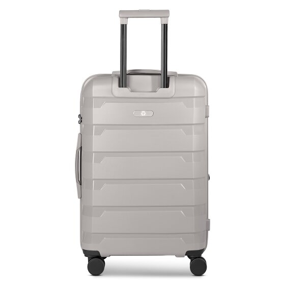 d&n South Dakota 4 ruote Set di valigie 3 pezzi con piega di espansione