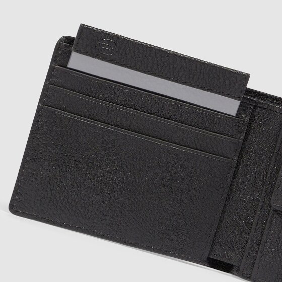 Piquadro Hedley Portafoglio Protezione RFID Pelle 11 cm