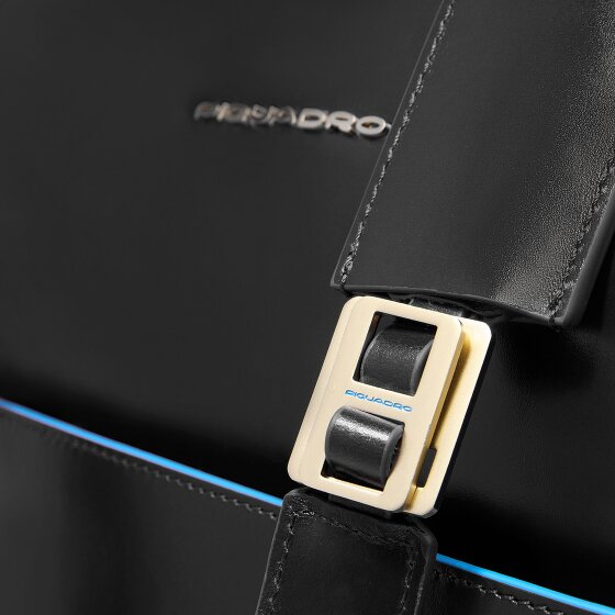 Piquadro Blue Square Borsa a tracolla Protezione RFID Pelle 30 cm Scomparto per laptop