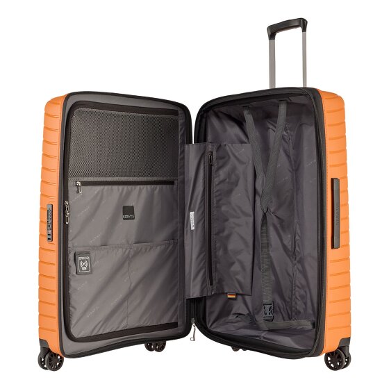 Stratic Novium 4 ruote Carrello L 77 cm con piega di espansione