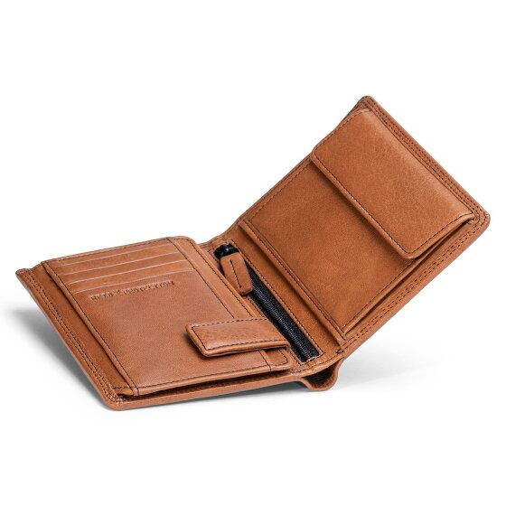 Farmhood Memphis Portafoglio Protezione RFID Pelle 11 cm