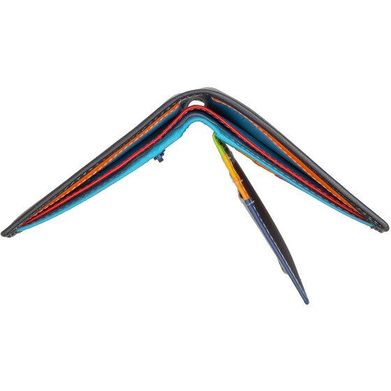 DuDu Portafoglio RFID in pelle 9,5 cm