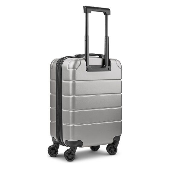 Police Dublin 4 ruote Trolley cabina S 54 cm Vano porta PC espandibile