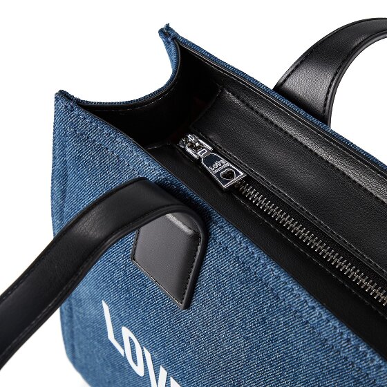 Love Moschino Denim Signature Love Borsa shopper 35 cm
