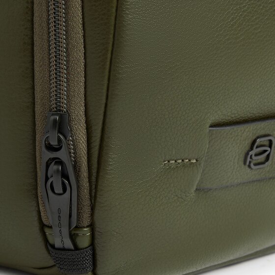 Piquadro Russell Zaino da lavoro Protezione RFID Pelle 42 cm Scomparto per laptop