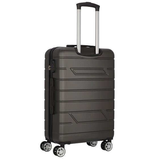 Nowi Bergamo 4 ruote Set di valigie 3 pezzi