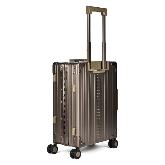 Aleon Traveler International Trolley cabina a 4 ruote in Alluminio, 55 cm